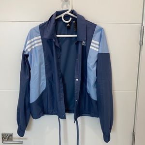 Adidas blue jacket
